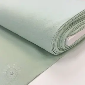 Baumwoll Bündchenstoff glatt mint 70