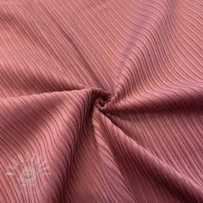 Cord STRIPE dark rose