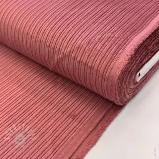 Cord STRIPE dark rose