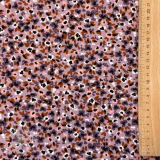 Sweat kuschel SOFT Small flowers lilac