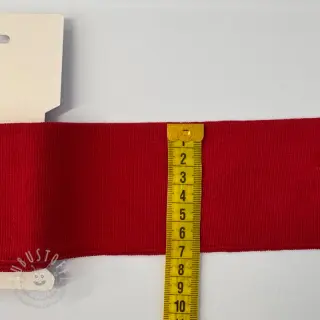 Baumwoll Bündchenstoff CUFF 7 cm dark red