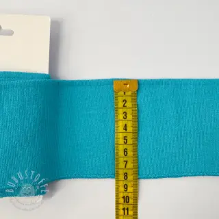 Baumwoll Bündchenstoff CUFF 7 cm turquoise