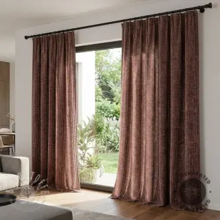 Dekostoff VELOURS DECO SQUARE brown