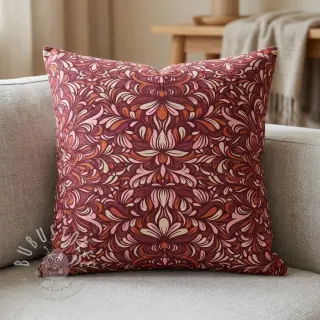 Dekostoff Boho rosewood