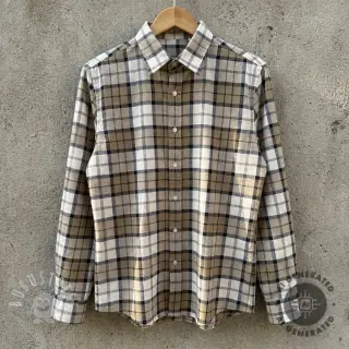 Scottish RECYCLED Checks ecru