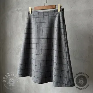 Scottish Check grey black
