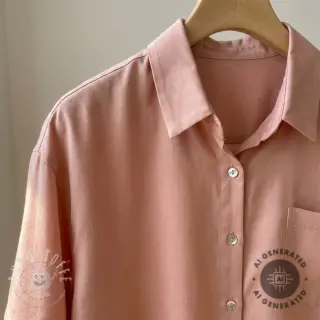 TENCEL mit Leinen old salmon