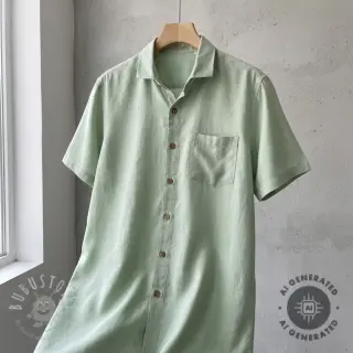 TENCEL mit Leinen mint