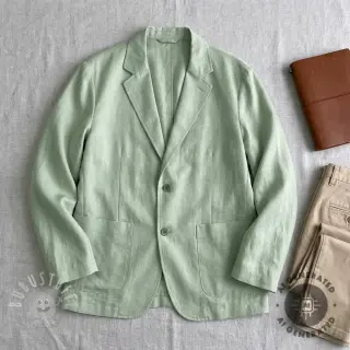 TENCEL mit Leinen mint