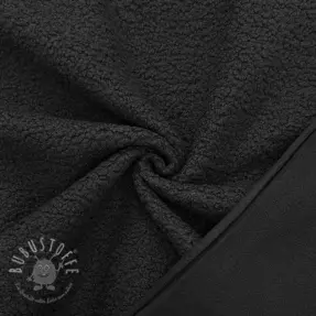 Fleece TEDDY DOUBLE SIDED black