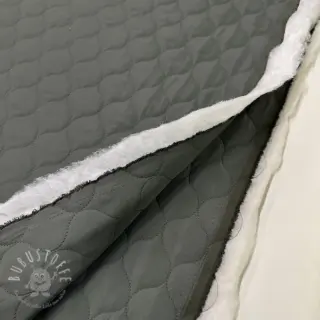 Steppstoffe Round moss green