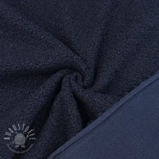 Fleece TEDDY DOUBLE SIDED navy