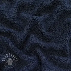 Mantelstoff TEDDY navy