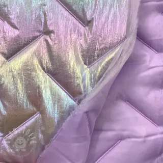Steppstoffe Stepped foil light lilac