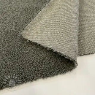 Mantelstoff TEDDY forest green