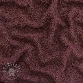 Mantelstoff TEDDY rouge