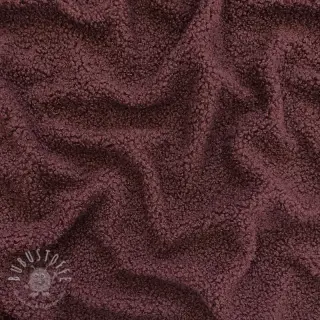 Mantelstoff TEDDY rouge