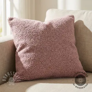 Mantelstoff TEDDY dark powder