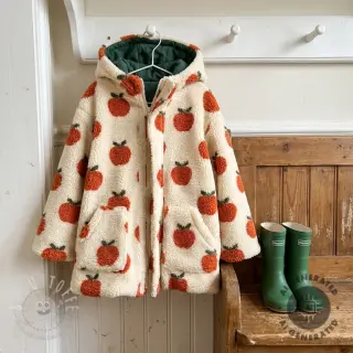Mantelstoff TEDDY JACQUARD Apples