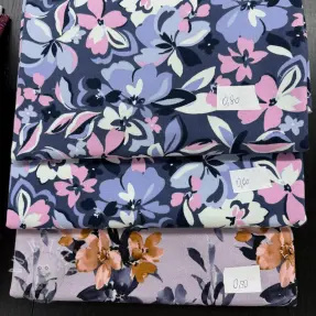 Stoffreste Sommersweat digital print 0373