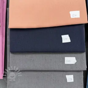 Stoffreste Baumwollstoff mit Leinen PREMIUM 031