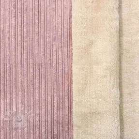 Cord Cofur fleece rose