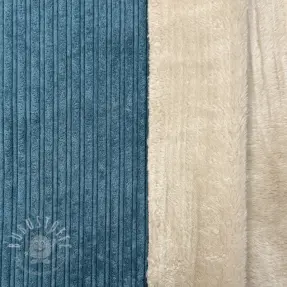 Cord Cofur fleece petrol