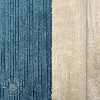 Cord Cofur fleece petrol