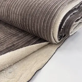 Cord Cofur fleece dark brown
