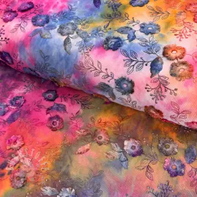Feincord TIE DYE 21W Catchy design G