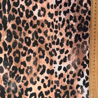 Sweat kuschel Animal skin brown digital print