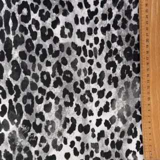 Sweat kuschel Animal skin grey digital print