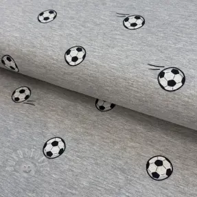Jersey Soccerballs grey melange