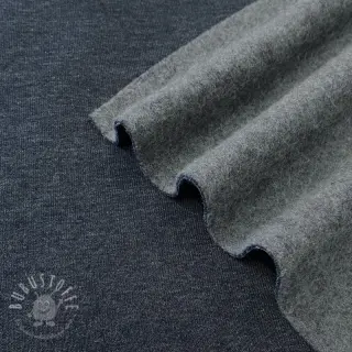 Sweat kuschel JOGGING navy melange