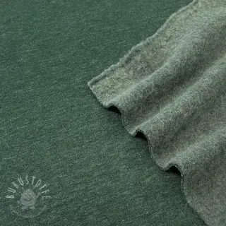 Sweat kuschel JOGGING dark green melange