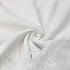 Sweatstoff COTTON white