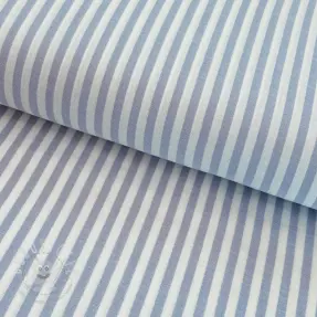 Double gauze/musselin YARN DYED Summer stripe purple