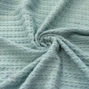 STRICKSTOFF LIGHT ANGORA CABLY ocean green