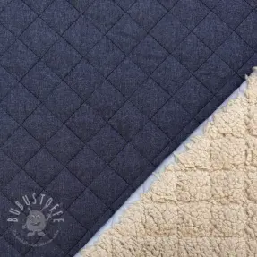 Steppstoffe DENIM dark blue