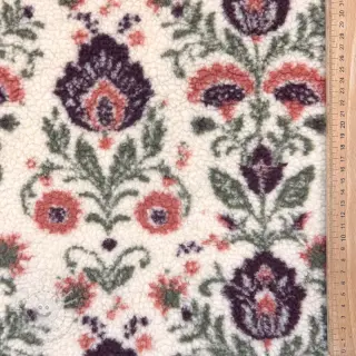 Mantelstoff TEDDY JACQUARD Pretty mix design F