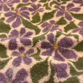 Mantelstoff TEDDY JACQUARD Pretty mix design B
