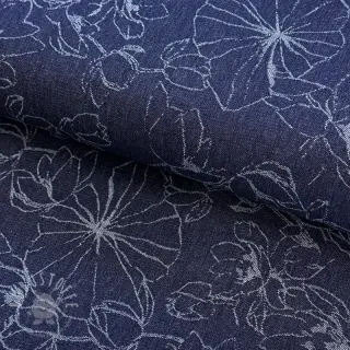 JEANS EMBROIDERY Jacquard Flowers