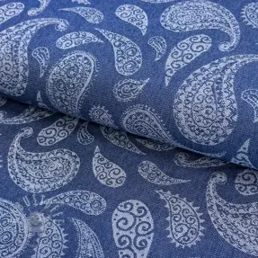 JEANS JACQUARD Paisley dark jeans