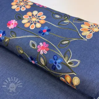 JEANS EMBROIDERY BORDER design B