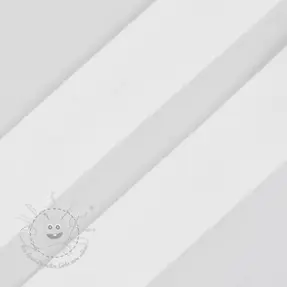 Elastisches Schrägband Polyamide matt weiss