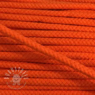 Baumwollkordel 8 mm orange