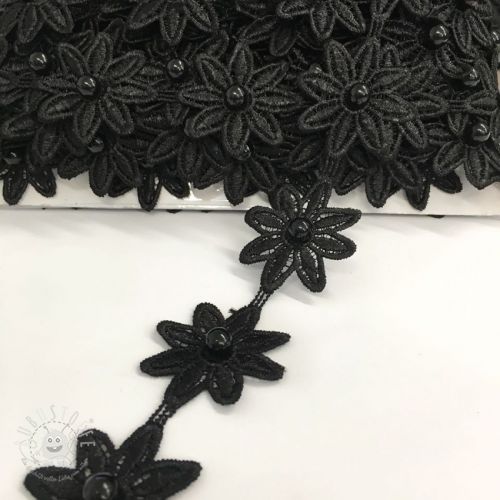 Spitzen Bloom black