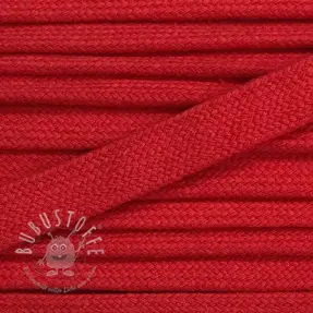 Flachkordel 13 mm rot