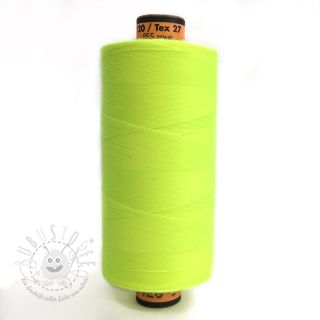 Polyester Nähgarn Amann Belfil-S 120 neon gelb