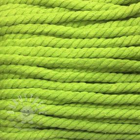 Baumwollkordel 12 mm lime